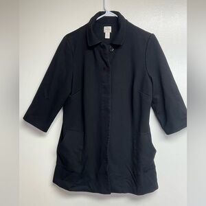 Chico's Elegant Black Knit Top